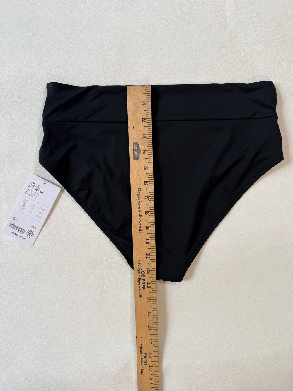 Athleta Black Criss Cross Bikini Top with High-Waist Crossover Bottoms | NWT - Picture 6 of 11